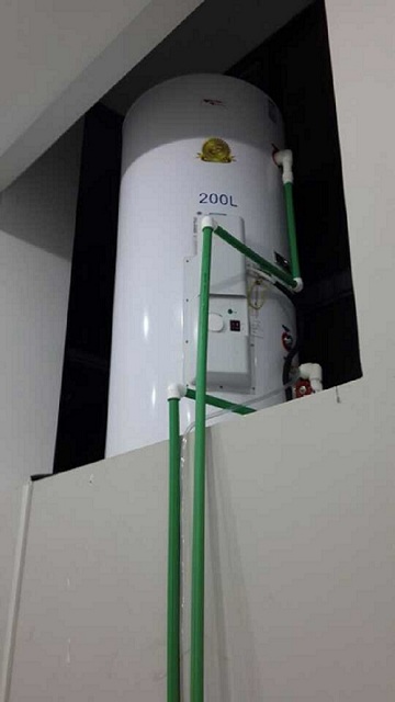 大容量中央供水电热水器